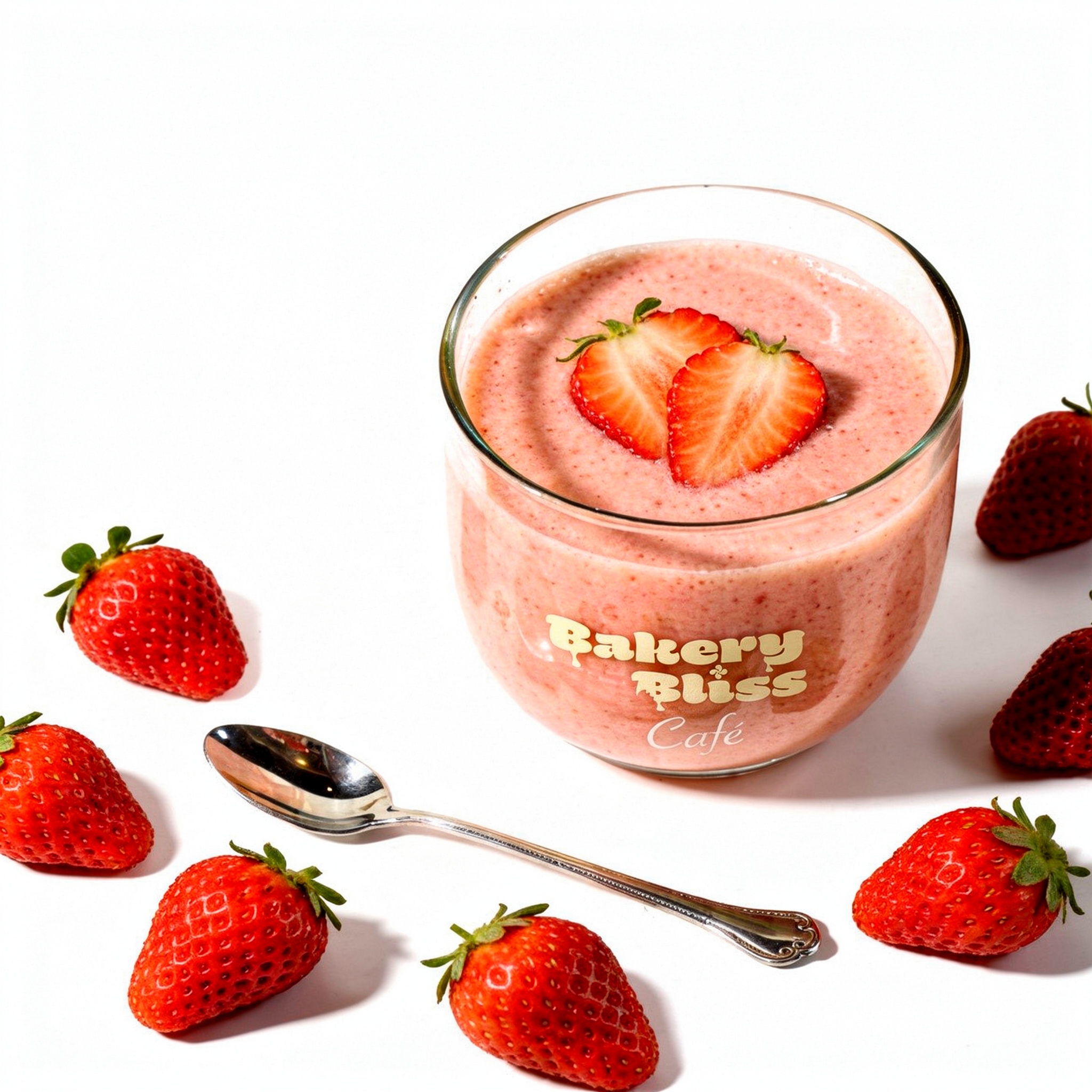 Smoothie fraise des bois